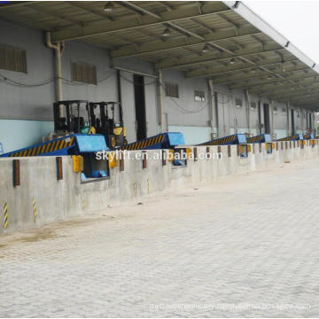 warehouse loading dock leveler and dock ramp